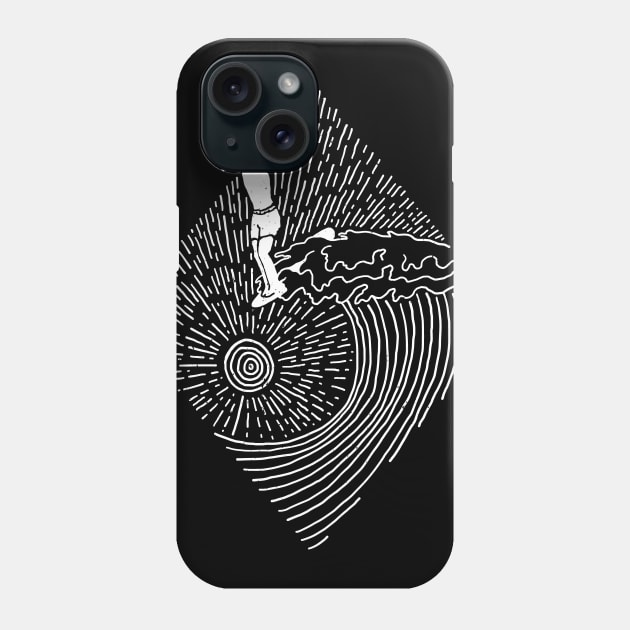 Surf Nose (for Dark Shirt) Phone Case by quilimo