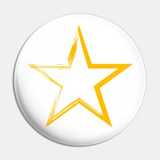 Yellow Star Pin