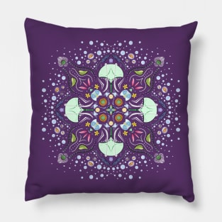 floral mandala Pillow