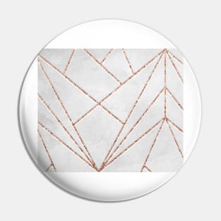 Urban rose geo Pin