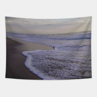 Sunrise on Cocoa Beach, Florida Tapestry