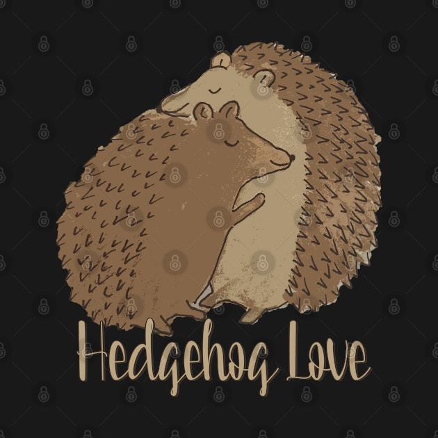 Cute watercolor hedgehog love hedgehugs watercolour watercolour hedgehugs by WatercolorFun