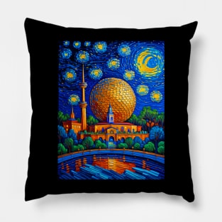 Epcot Theme Park Pillow