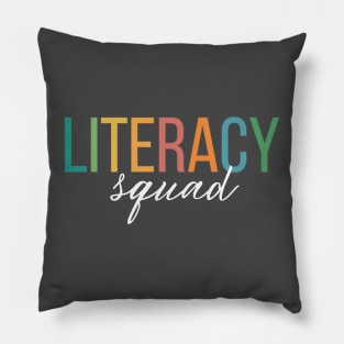 Literacy Squad Pillow