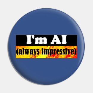 AI JOKE Pin