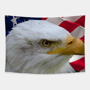 Bald Eagle (Patriotic) Tapestry