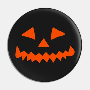 Halloween Pumpkin Face (Halloween costume) Pin