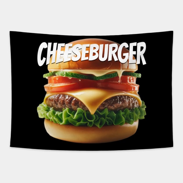 Cheeseburger Tapestry by Kyuushima