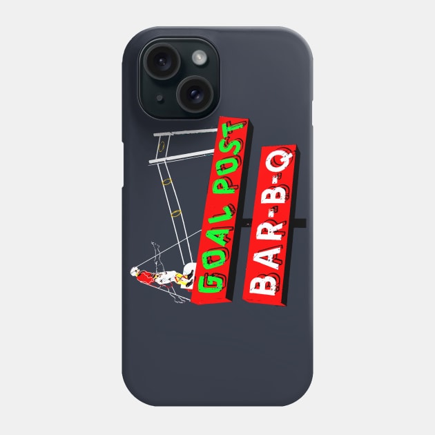 GOAL POST BAR-B-Q ANNISTON Phone Case by thedeuce