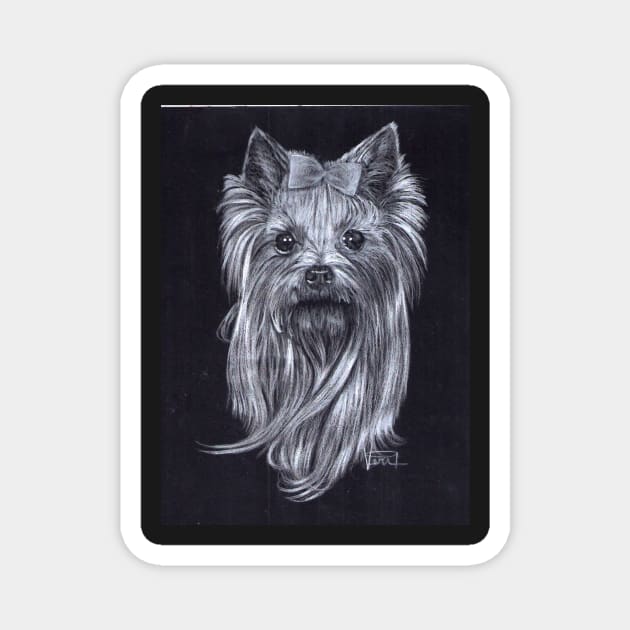 Yorkshire-Terrier Magnet by VeriArt