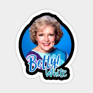 Betty White Magnet