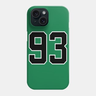 Number 93 Phone Case