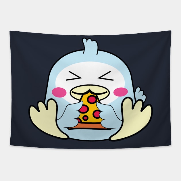 Chubbymotutu Pizza Collection - Lulu Tapestry by Tomotutu