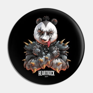 HEARTROCK Panda Pin