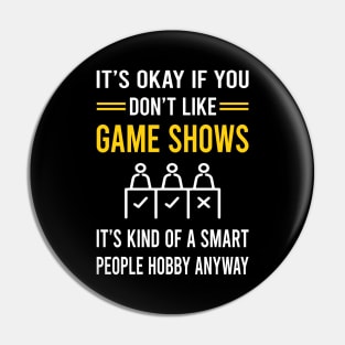 Smart People Hobby Game Shows TV Show Pin