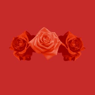 Three Red Roses T-Shirt