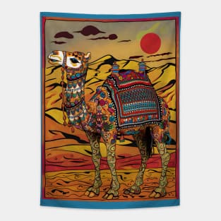 Decorated rajasthani camel Tapestry