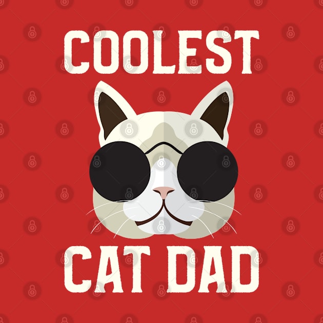 Coolest Cat Dad by graphicganga