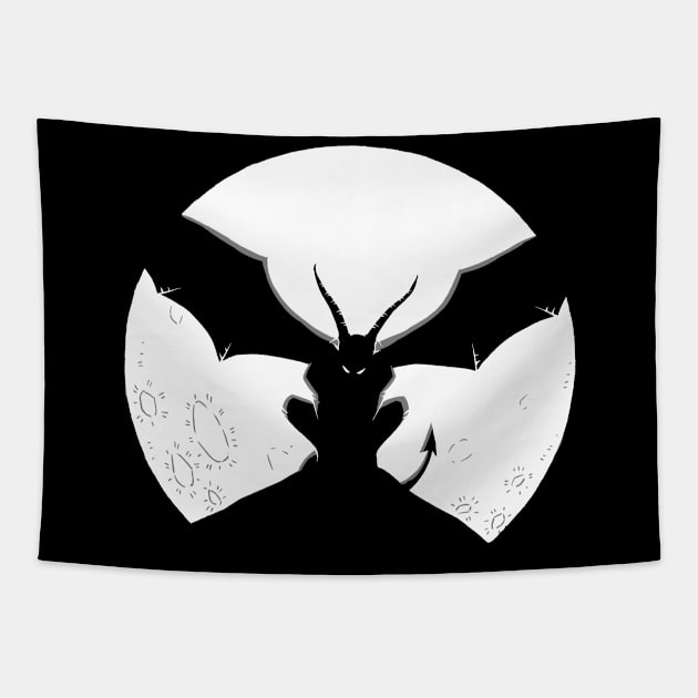 Perching Devil Tapestry by ValSmith18