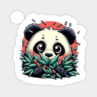 Panda’s Bamboo Haven Magnet