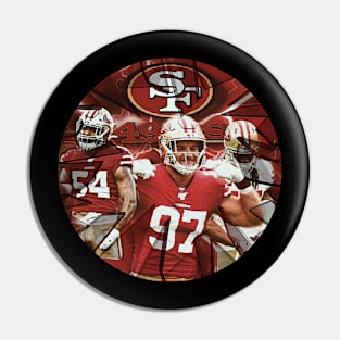 best team 49er Pin