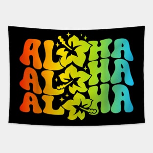 Aloha - Hawaiian Flower Hawaii Vacation Tapestry