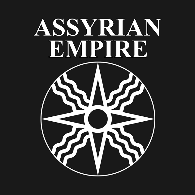 Assyrian Empire Symbol Shamath the Sun God by AgemaApparel