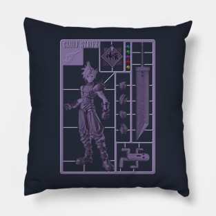 Final Fantasy VII - Cloud Strife Model Sprue Pillow