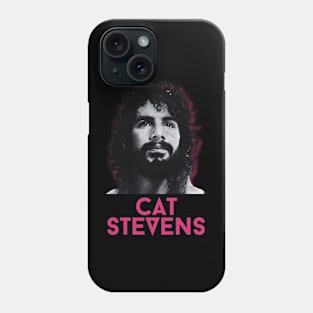 Cat stevens\\retro fan art Phone Case