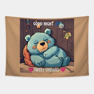 Sweet Dreams Bear Tapestry