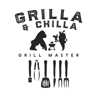 Grilla and Chilla BBQ Grill Master T-Shirt