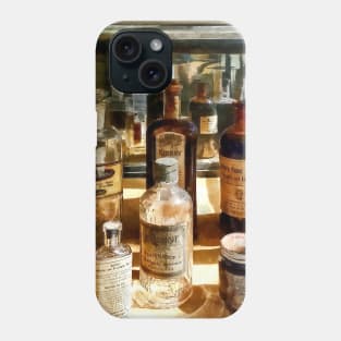 Doctors - Medicine Bottles in Glass Case Phone Case