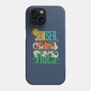 sun,sea and summer vibes Phone Case