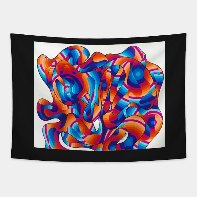 Dynamic Duo Full Blast Tapestry by ifnotforv