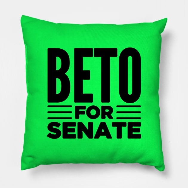 Beto Official Logo Pillow by antongunta
