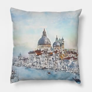 Grand Canal Venice Pillow