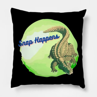 Snap Happens Pillow