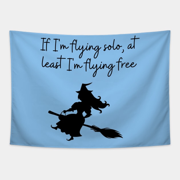 I'm flying free Tapestry by Said with wit