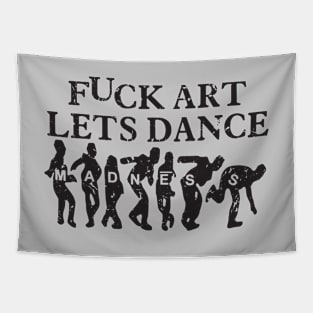 Madness - Lets Dance 80s Vintage Retro Collector Black Tapestry