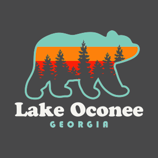 Lake Onocee Georgia Greensboro Eatonton Bear T-Shirt