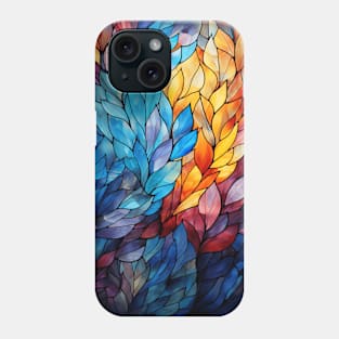 beautiful Watercolor stained glass Phone Case