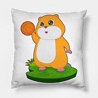 Hamster Basketball player Basketball Pillow