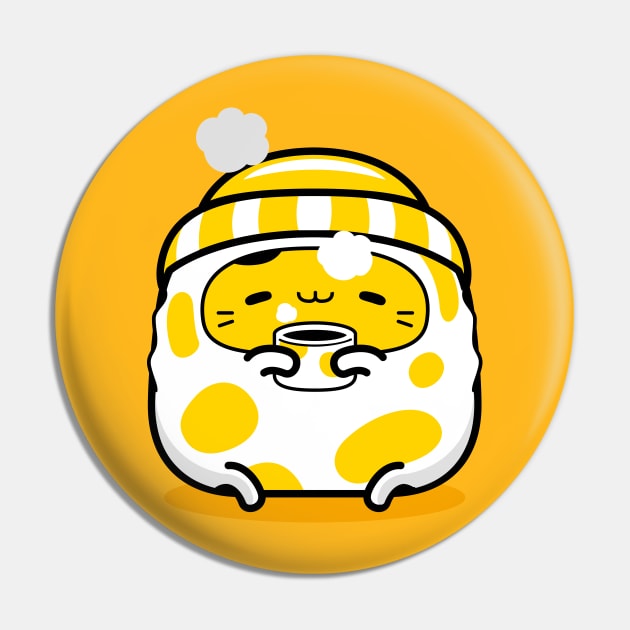 yellow cat hello winter Pin by MEDZ