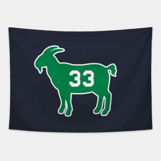 Larry Bird Boston Goat Qiangy Tapestry