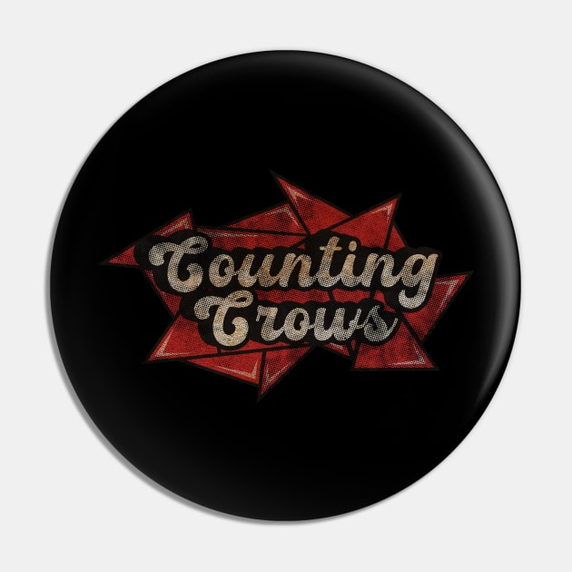 Counting Crows - Red Diamond Pin by G-THE BOX
