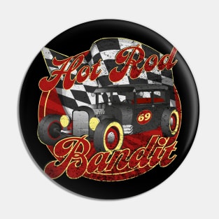 Hot Rod Bandit Pin