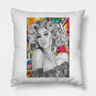 Cardi B Pillow