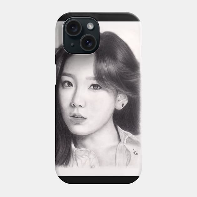 Girls' Generation Taeyeon Kim Phone Case by kuygr3d