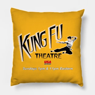 Kung Fu Theatre Pillow