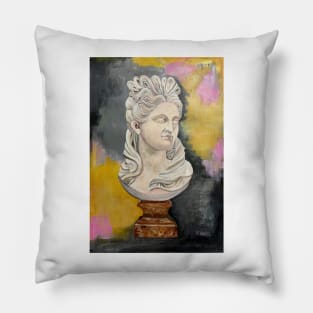 Female Renaissance Bust Pillow